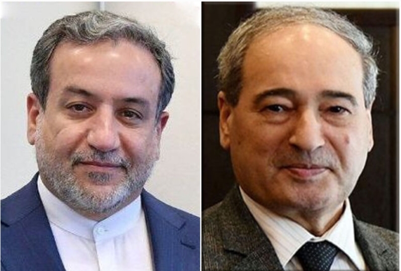 المقداد اتصل بنظيره الايراني ونقل تحيات الاسدة للقيادة ومتابعة تنسيق المواقف