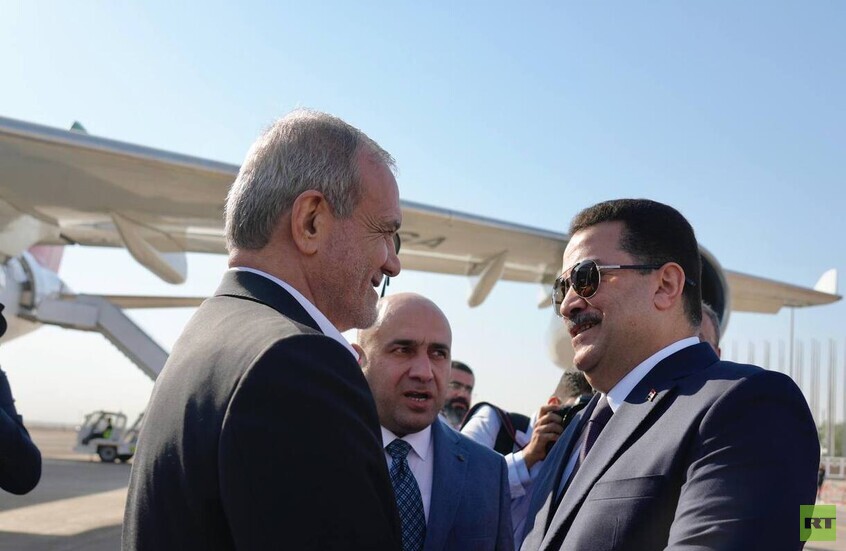 العراق الزيارة الاولى للرئيس الايراني بعد انتخابة