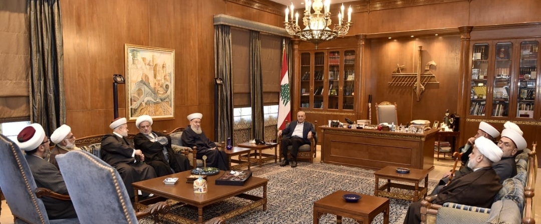 تجمع العلماء المسلمين زار بري/ الشيخ حنينة: نعلن تأييدنا لما ورد بخطابه نتمنى أن يكون لندائه صدىً إيجابياً