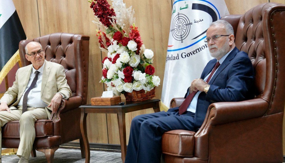 محافظ بغداد يبحث مع د. عبد الوهاب الراضي استعدادات معرض بغداد الدولي للكتاب