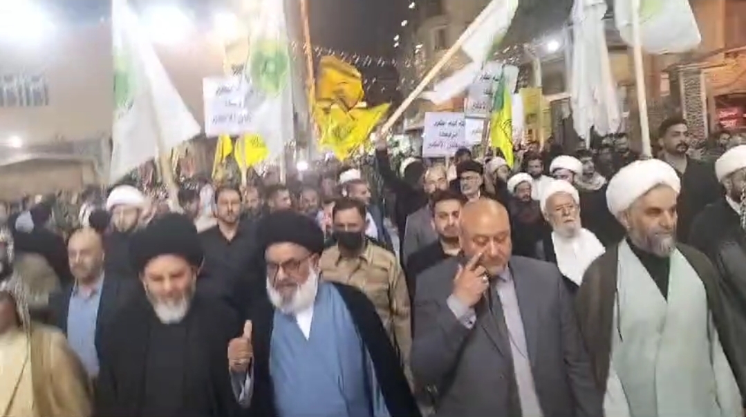 نائب الامين العام لحزب الدعوة الاسلامية خط الشهيد عز الدين سليم   شارك بششيع العميد عباس نيلفروشان