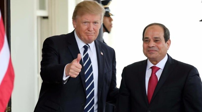 السيسي وترامب بحثا هاتفيًا “الأزمات المعقّدة في الشرق الأوسط” بعد دعوات ترامب لترحيل سكان غزة