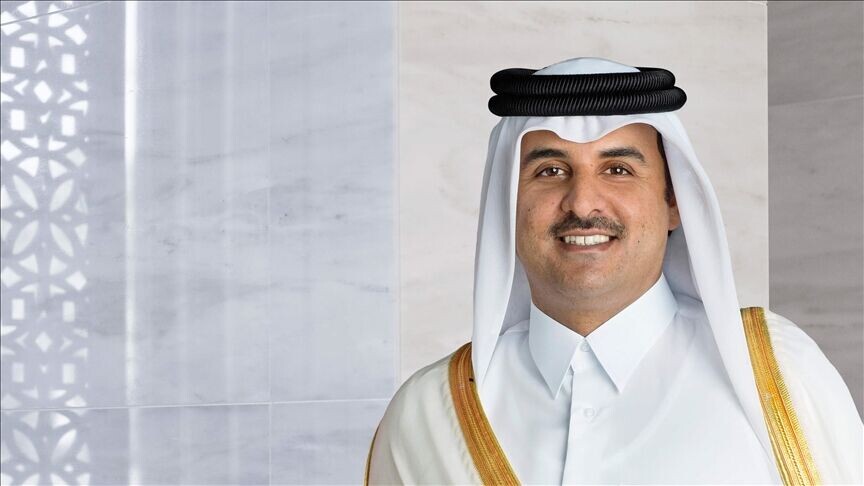 امير قطر في طهران