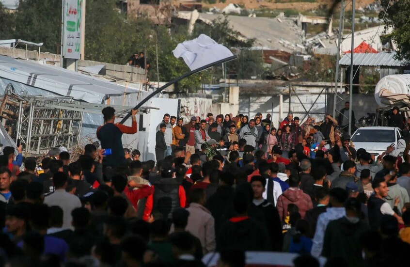 تظاهرات شمال غزة.. فتح تدعو حماس لإفساح المجال للسلطة الفلسطينية