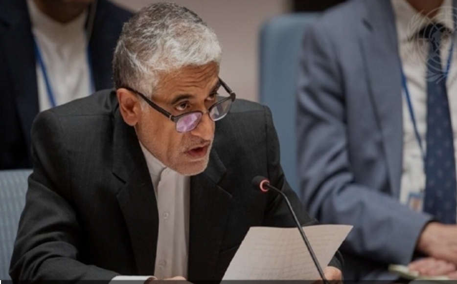 السفير الإيراني لدى الأمم المتحدة يصف في رسالة لمجلس الأمن تصريحات ترامب بأنها “متهورة واستفزازية