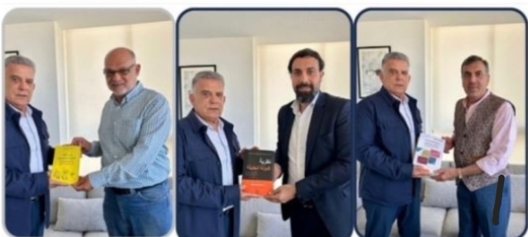 اللواء عباس إبراهيم استقبل أعضاء من “مجموعة إدارة التنوع” قدموا له نسخا من إصداراتهم