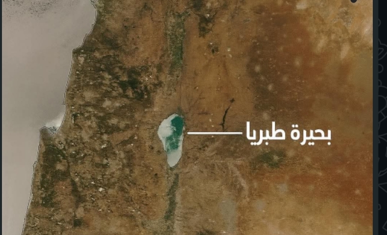 جفاف مائي خطير في بحيرة طبريا للمرة الاولى