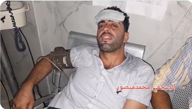 نقل صحفي للمستشفى بسبب الجوع الشديد