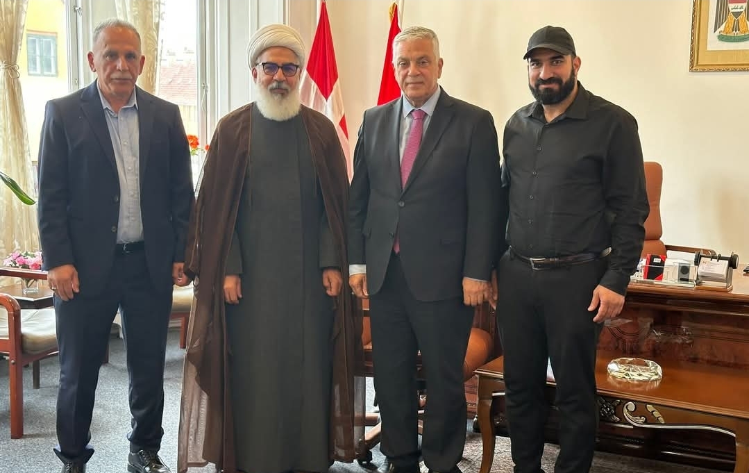 رئيس بعثة جمهورية العراق يلتقي عدد من ابناء الجالية العراقية المقيمة في الدنمارك.