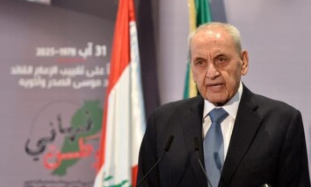 بري في ذكرى الصدر: منفتحون لمناقشة مصير السلاح الذي هو عزنا شرفنا كلبنان في إطار حوار هادىء توافقي بما يفضي لصياغة إستراتيجية للأمن الوطني